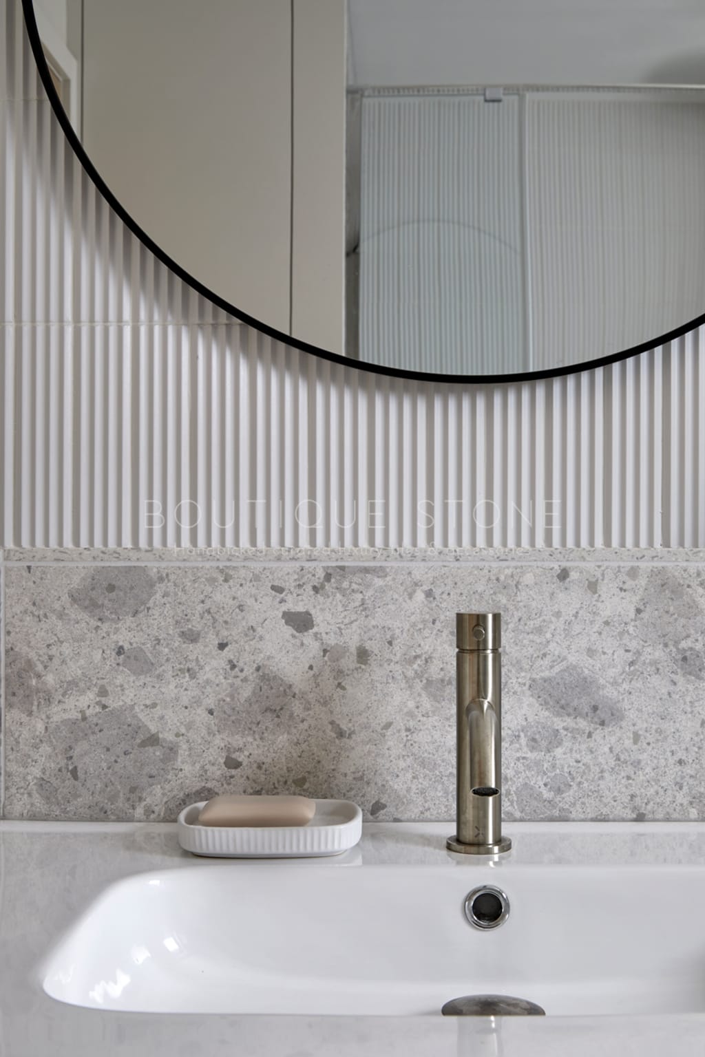 Varenna White Terrazzo