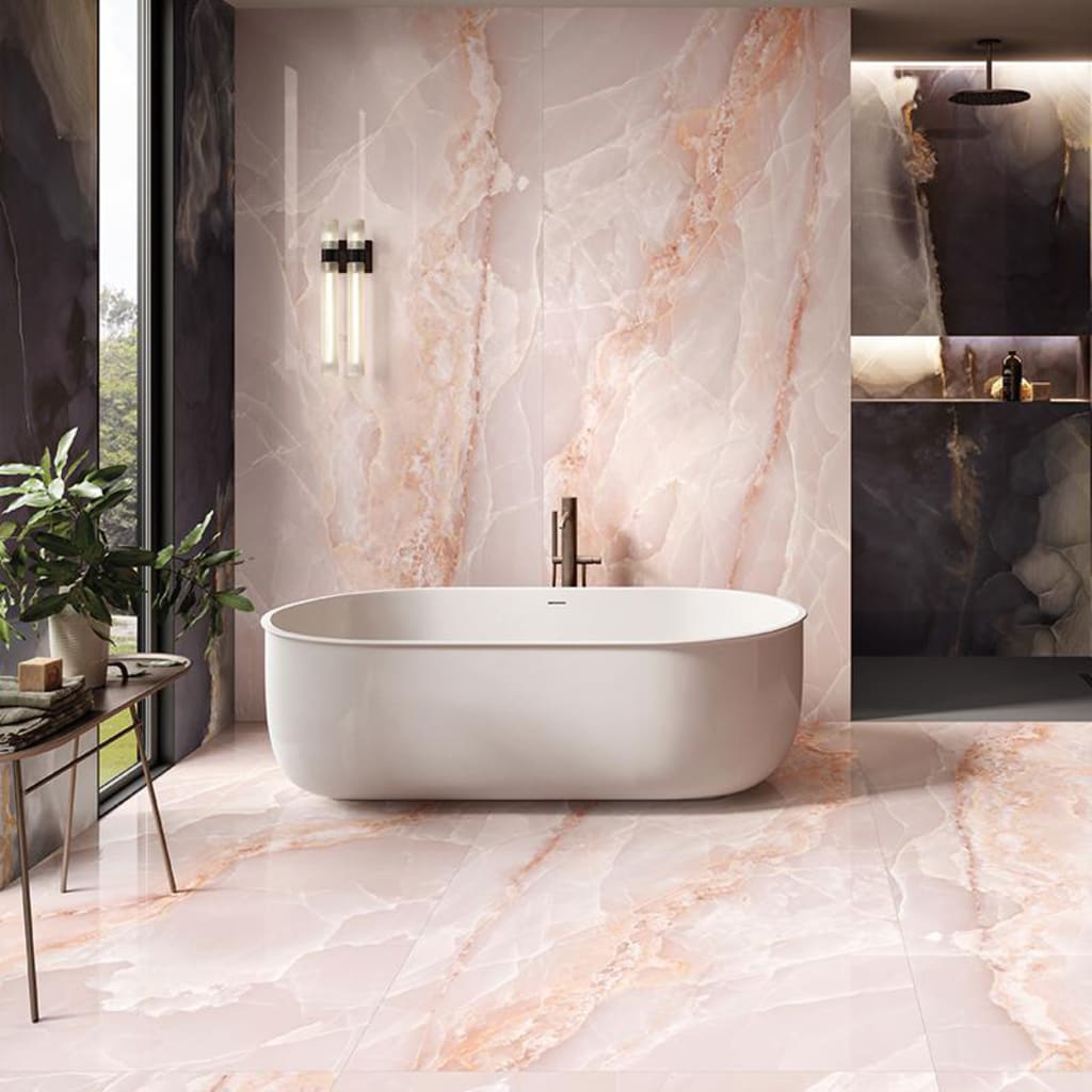 Riviera Onyx Pastel Pink