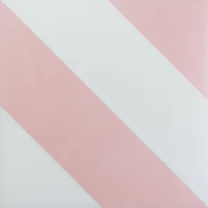 Piper Pink Striped Tiles