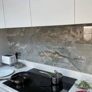 Carrara Marble Mosaic Basketweave