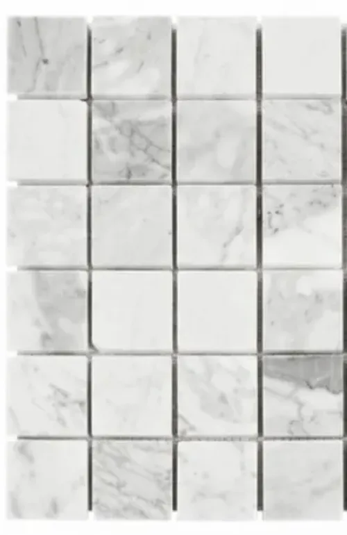 Carrara Marble Mosaic Square