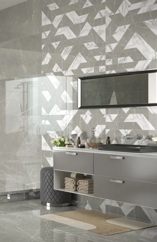 Celeste Marble Grey Decor