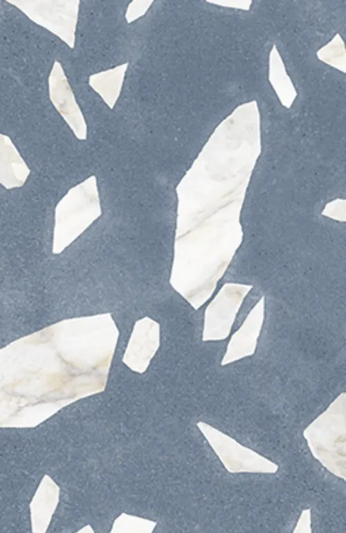Fiori Blue Terrazzo