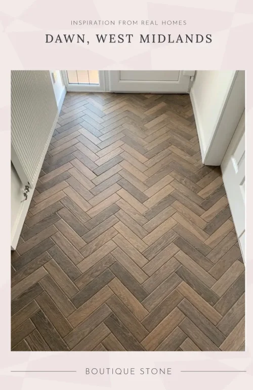 Prescott Herringbone Wood-Effect