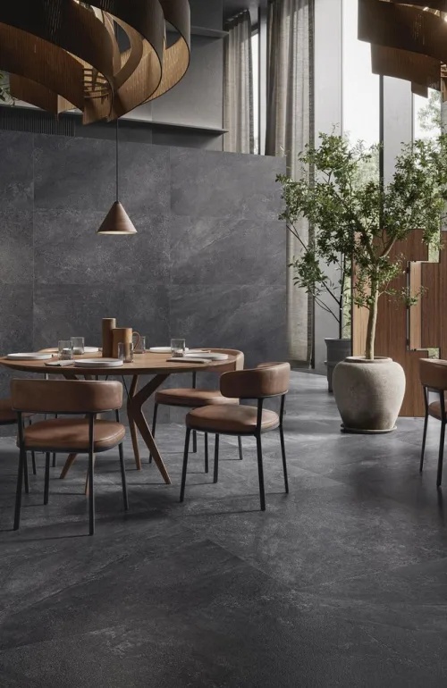 Avastone Black Porcelain Tiles