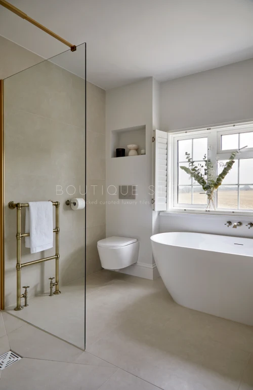 Blake Limestone Porcelain Tiles