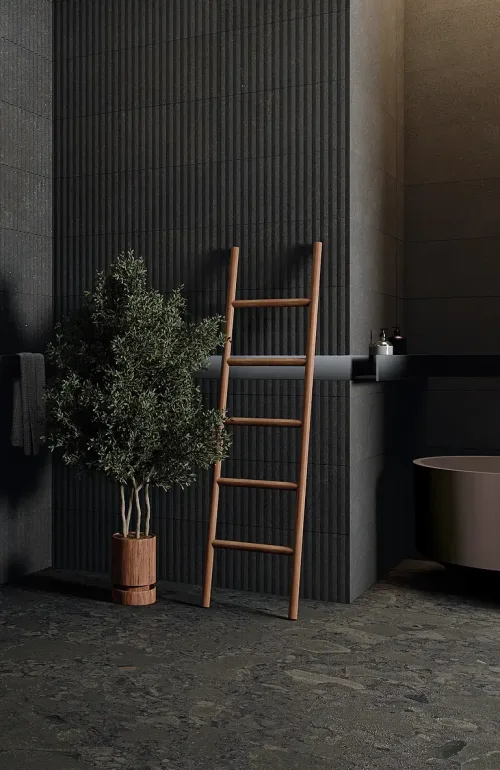 Neptune Black Terrazzo