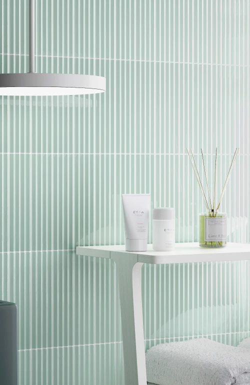 Finley Fluted Aloe Wall Tile