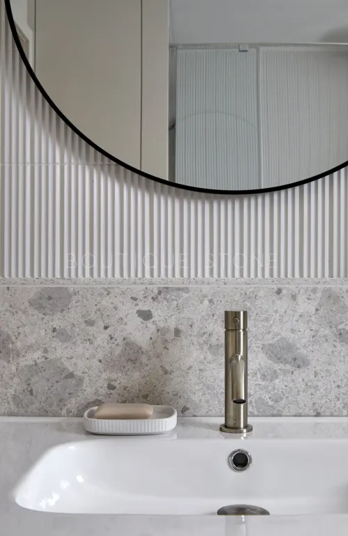 Varenna White Terrazzo