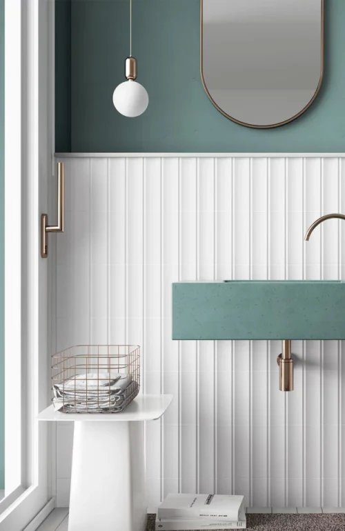 Finley Chute White Wall Tiles