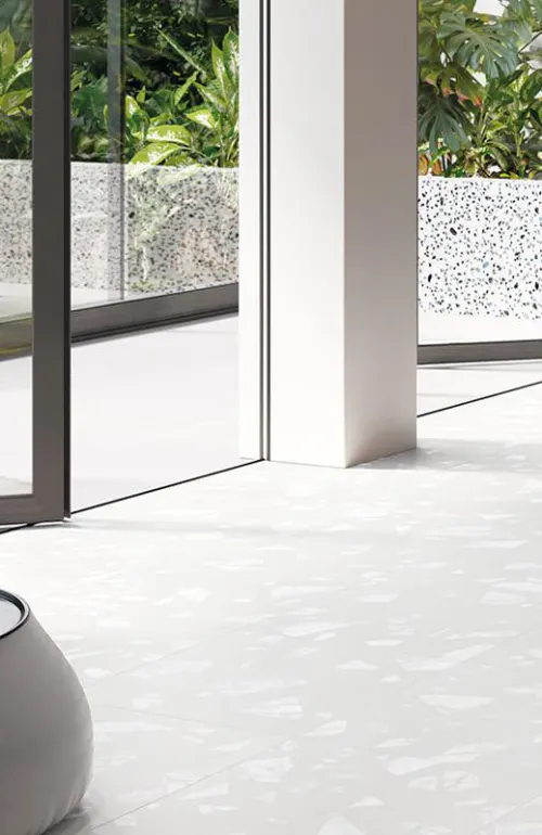 Fiori Terrazzo Zinc