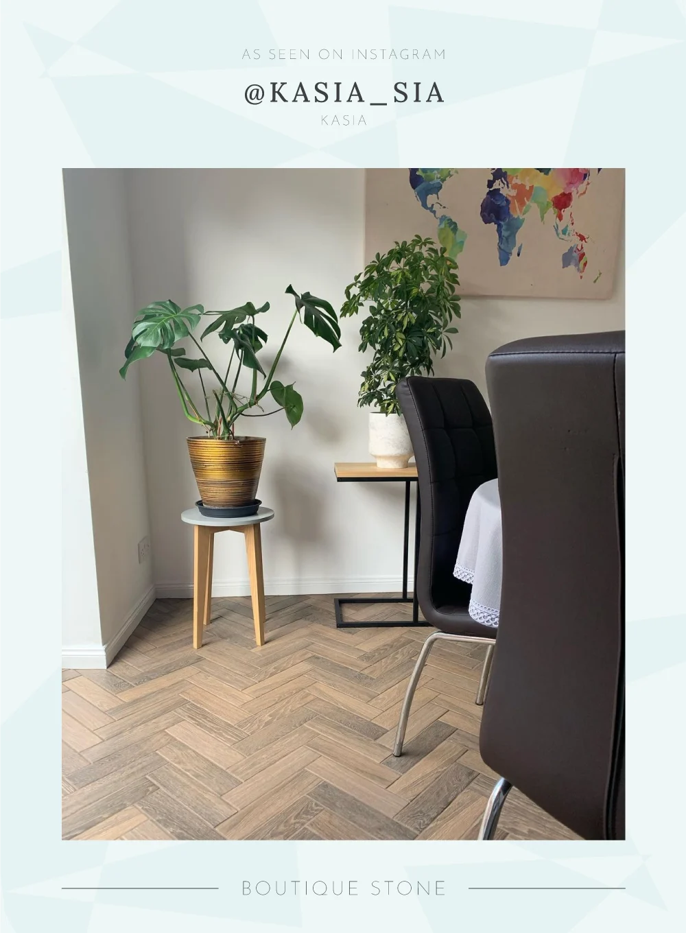 Prescott Herringbone Wood-Effect