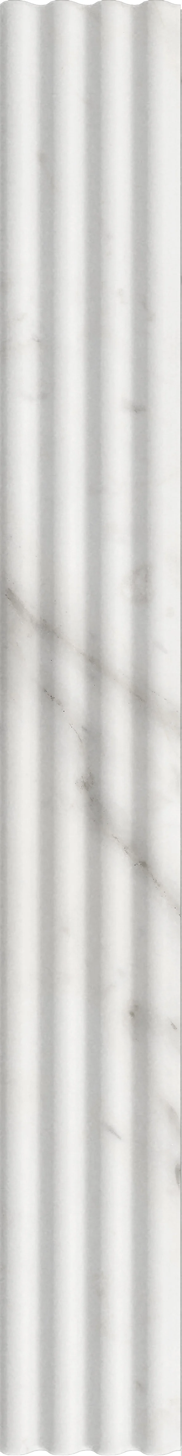 Cera Fluted Carrara Marble