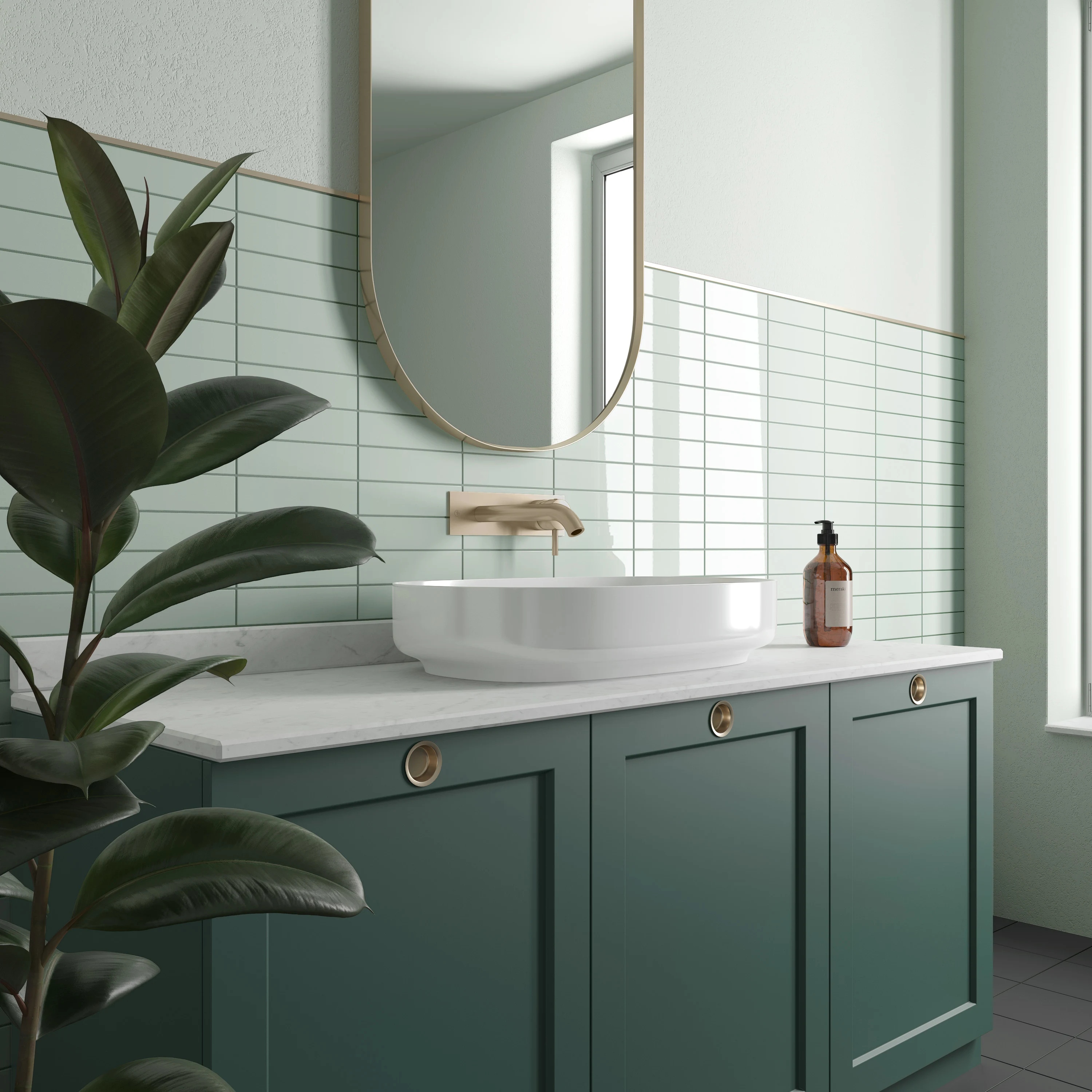 Finley Flat Aloe Wall Tile