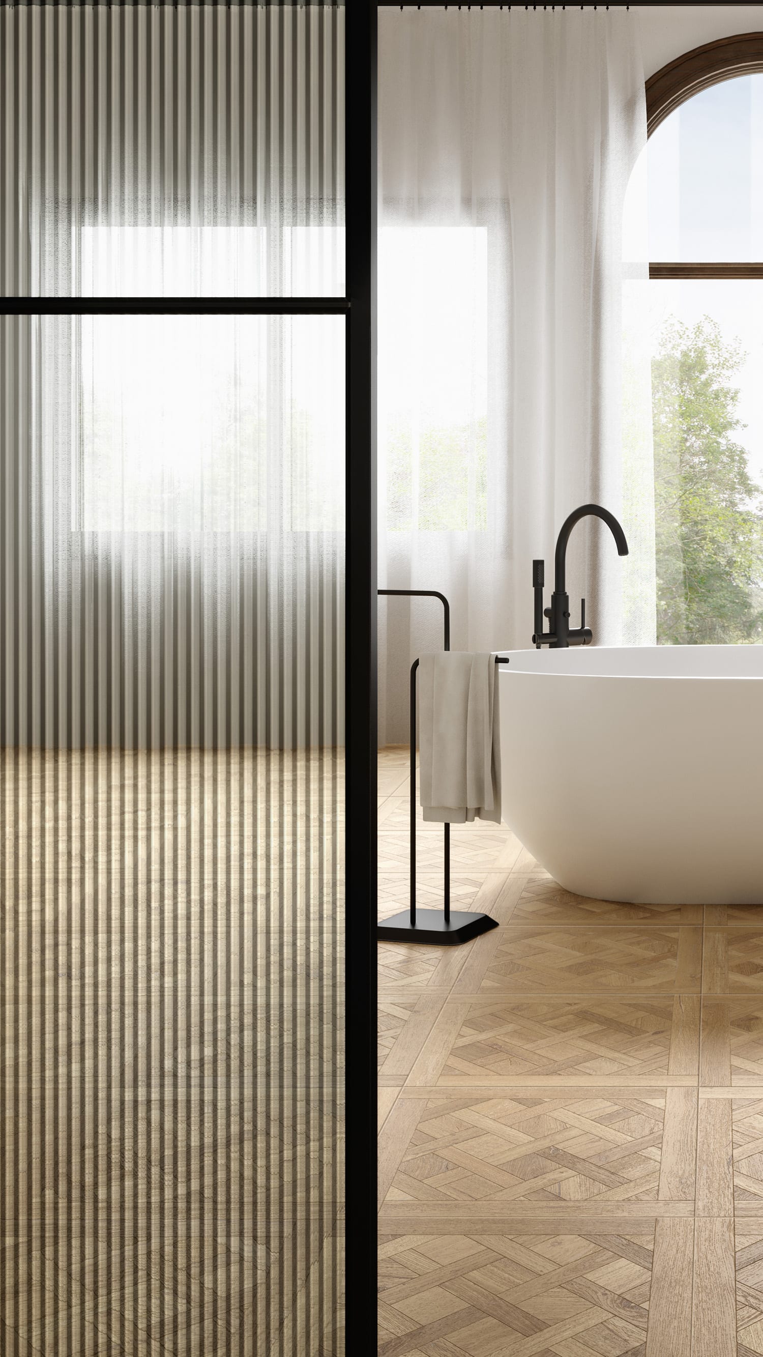 Riesling Wood Porcelain Tiles