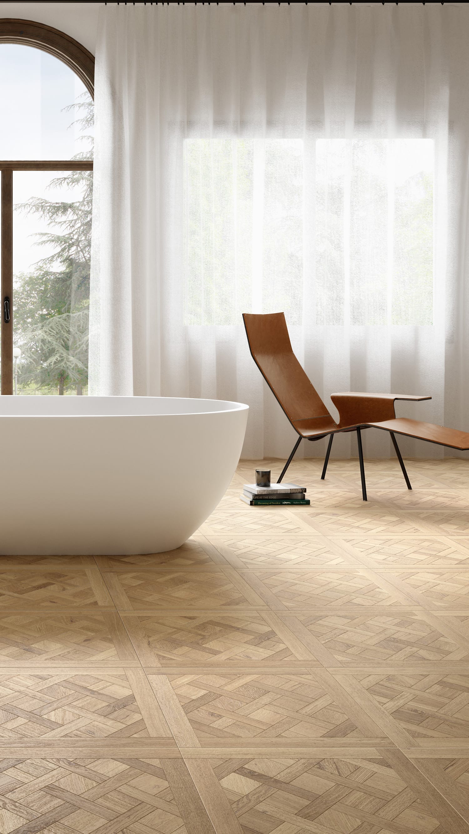 Riesling Wood Porcelain Tiles