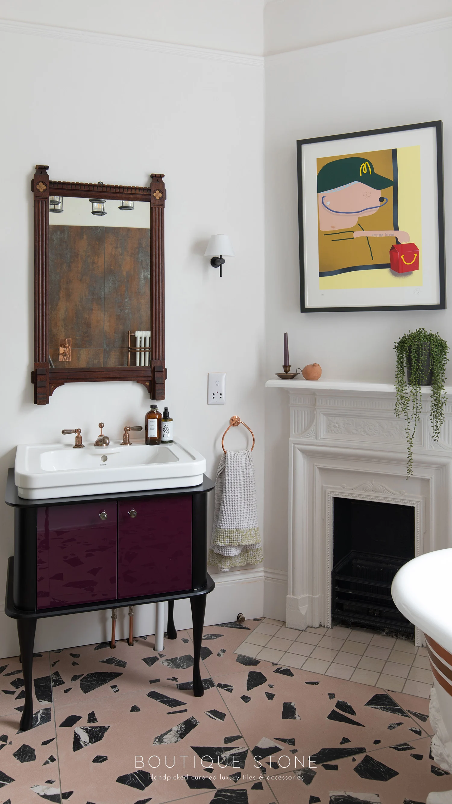 Fiori Terrazzo Pink
