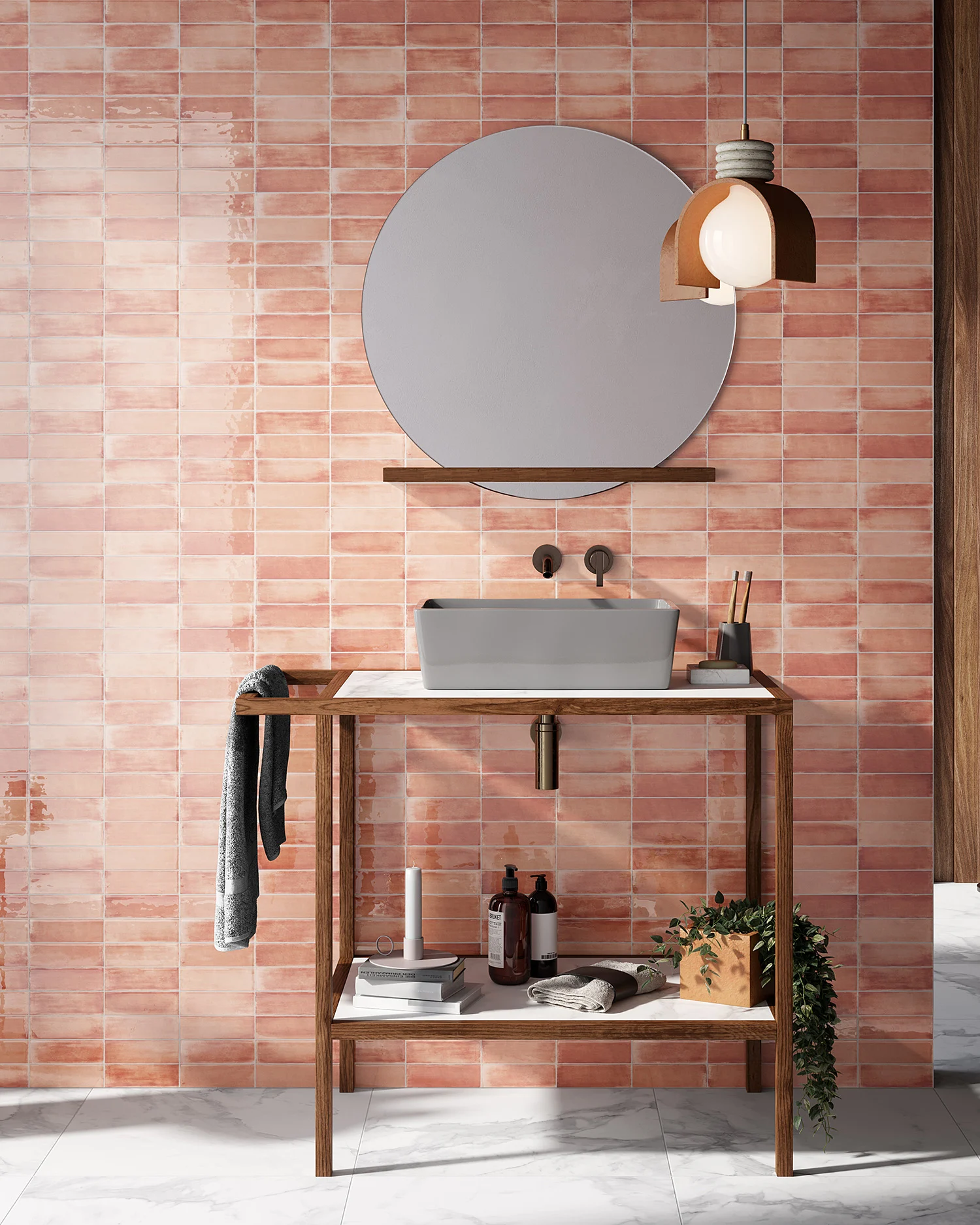 Piper Apricot Wall Tiles