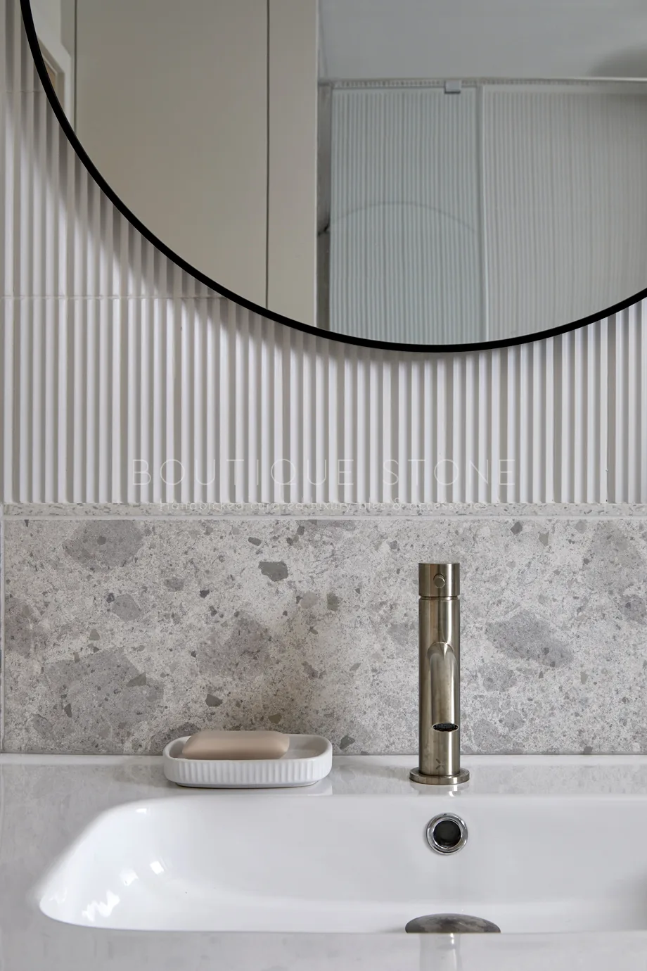 Varenna White Terrazzo