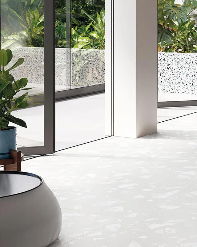 Fiori Terrazzo Zinc