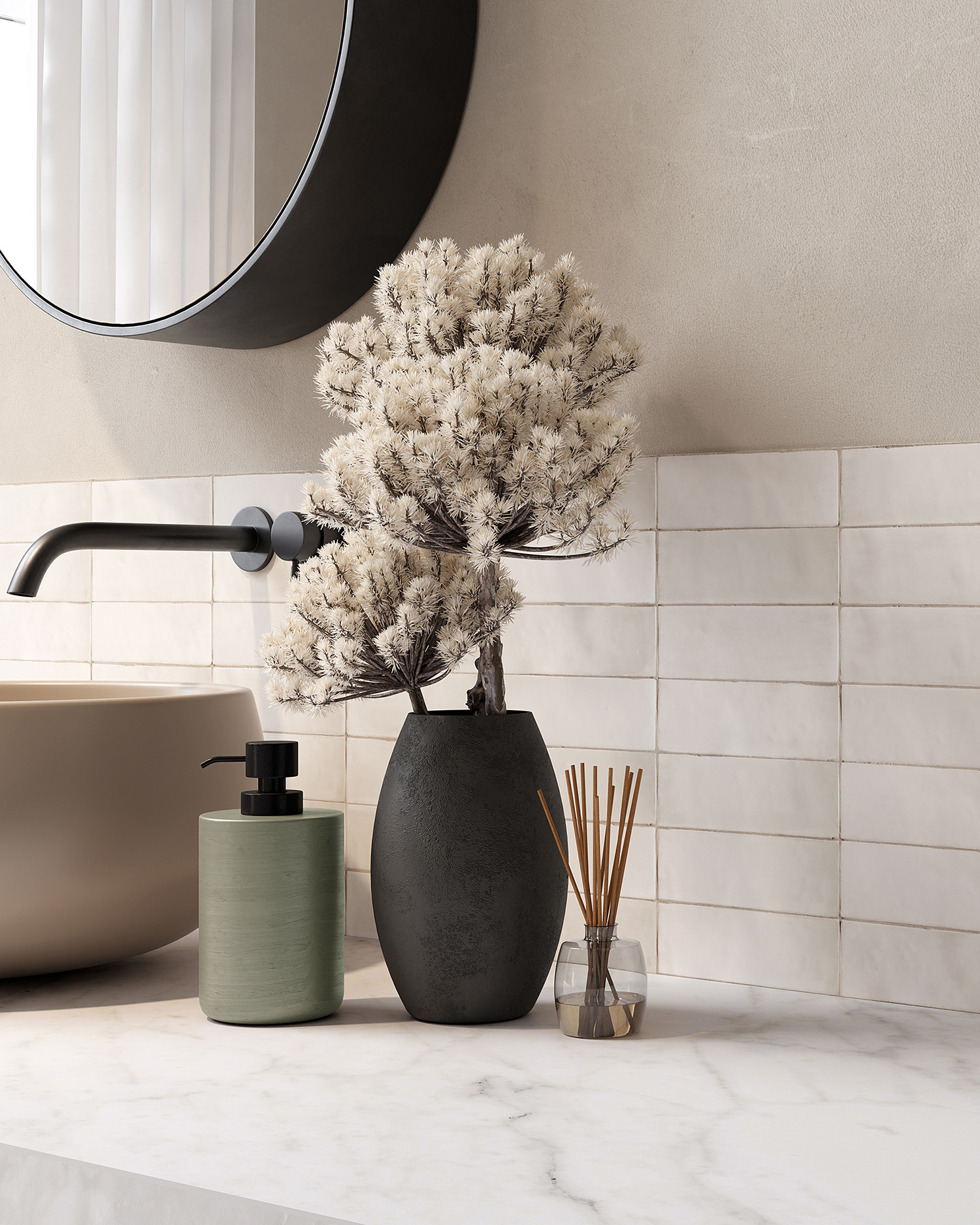 Artisanal Wall Tiles for Bathrooms with Soul